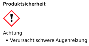 Warnzeichen schwere Augenreizung